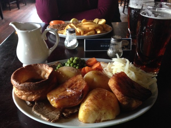 Pretty decent Sunday roast