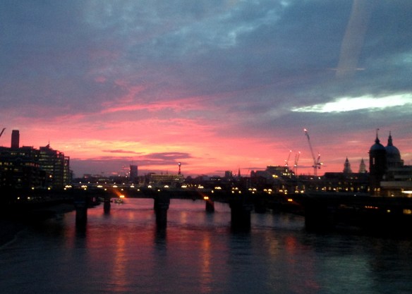 Sunset, London, England