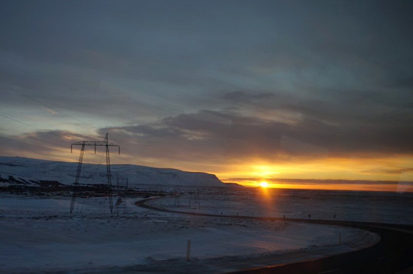 sunrise iceland