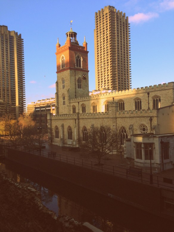 St Giles-without-Cripplegate, Barbican, London; January 19, 2015