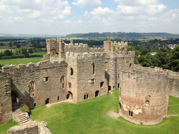 Ludlow Castle, England; July 24, 2014