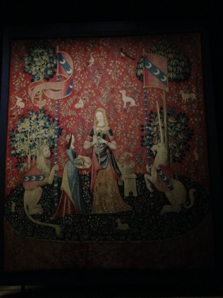 the lady and the unicorn tapestry paris