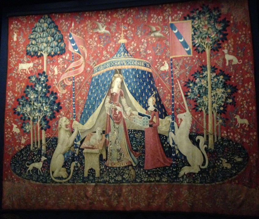 the lady and the unicorn tapestry paris