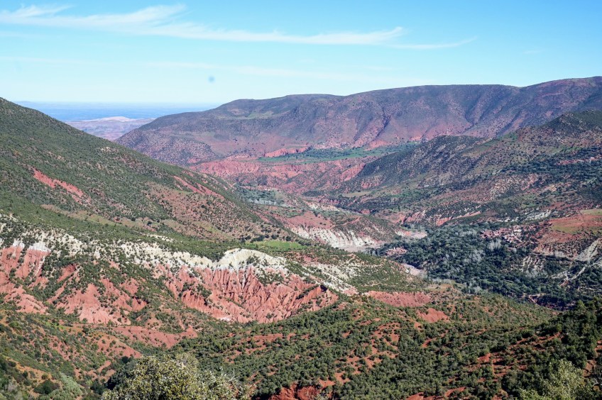 high atlas mountains morocco road trip
