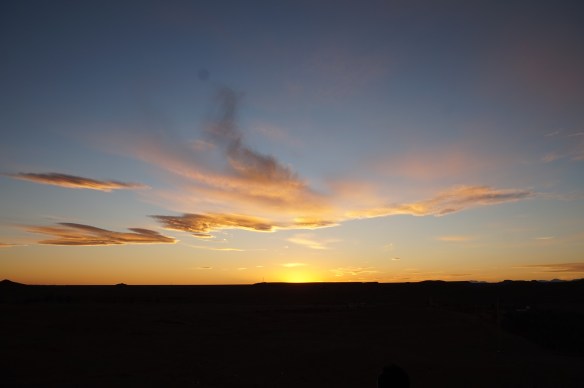 sunset dades valley morocco